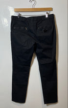Load image into Gallery viewer, Authentic Dolce & Gabbana Mens Black Straight Leg Trouser Pants Size EUR 44