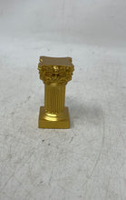 Load image into Gallery viewer, Collectible Decorative Miniature Column Gold-Tone Display Book Ends