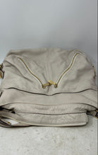 Load image into Gallery viewer, Michael Kors Womens Beige Leather Inner Pocket Zipper Medium Shoulder Bag