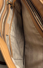 Load image into Gallery viewer, Michael Kors Womens Jet Set Travel Brown Leather Double Handle Zip Top Tote Bag