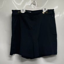 Load image into Gallery viewer, INC International Concepts Womens Black High Waist Side-Zip Bermuda Shorts Sz 16