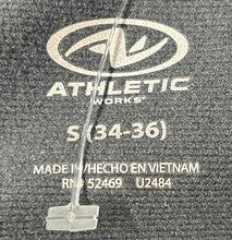 Load image into Gallery viewer, Athletic Works Mens Black Long Sleeve Activewear Track Jacket Size S 34/36
