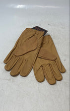 Load image into Gallery viewer, Milwaukee Tan Leather Driving Cruiser Snap Up Motorcycle Riding Gloves Size 3XL