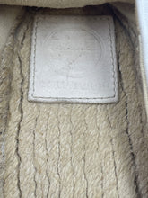 Load image into Gallery viewer, Authentic Tory Burch Womens White Black Slip-On Espadrille Flats Size 11M Worn