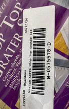 Load image into Gallery viewer, Graham Kerr's White Kitchen Slicer Shredder Chop Top Grater Set With Box