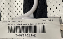 Load image into Gallery viewer, Universal Athletics Womens Black Seniors Mrs. Pijuan #11 Football Jersey Size L