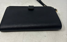 Load image into Gallery viewer, Michael Kors Womens Black Leather Credit Card Slots Bifold Wallet