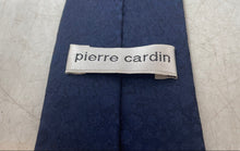 Load image into Gallery viewer, Pierre Cardin Mens Blue Printed Adjustable Formal Pointed Tie One Size