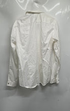 Load image into Gallery viewer, Hugo Boss Mens White Cotton Long Sleeve Slim Fit Button-Up Shirt Size Large