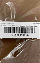 Load image into Gallery viewer, Rachel Zoe Womens Brown Faux Leather Inner Pocket Magnetic Shoulder Bag