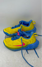 Load image into Gallery viewer, Nike Kids Giannis Immortality 4 FZ6734-700 Yellow Blue Pink Sneaker Shoes Sz 1Y