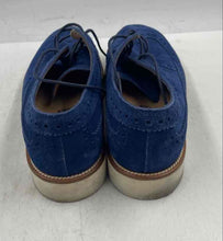 Load image into Gallery viewer, Authentic Tod's Mens Blue Round Toe Lace-Up Wingtip Oxford Dress Shoes Size 7