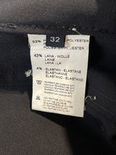 Load image into Gallery viewer, Authentic Versace Classic Mens Black Straight Leg Dress Pants Size EUR 32