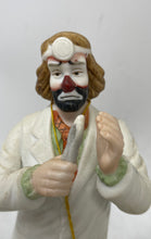 Load image into Gallery viewer, Lefton & Flambro Porcelain 2 Pcs Dentist & Emmett Kelly Figurines Set With Tag