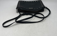 Load image into Gallery viewer, Michael Kors Womens Sandrine Black Studded Adjustable Strap Crossbody Handbag
