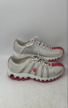 Load image into Gallery viewer, K-Swiss Womens Tubes 200 White Pink Round Toe Lace-Up Sneaker Shoes Size 9