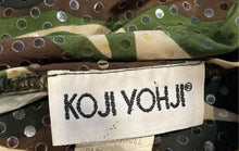 Load image into Gallery viewer, Koji Yohji Womens Multicolor Camouflage One Shoulder A-Line Dress Size L