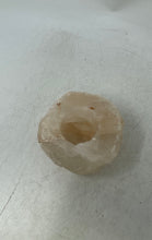 Load image into Gallery viewer, Raw Clear Quartz Collectible Stone Mineral Home Decor Candle Holder