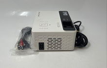Load image into Gallery viewer, TMY Model V08 White Mini Smart Projector With Accessories Not Tested