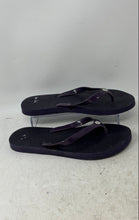 Load image into Gallery viewer, Coach Womens Classic G3775 Purple Rubber Slip-On Flip-Flop Sandals Size 8B