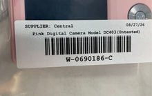 Load image into Gallery viewer, Pink Model DC403 44.0MP 16x Zoom LCD Screen Compact Digital Camera Untested