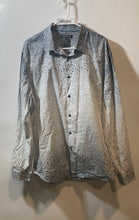 Load image into Gallery viewer, INC International Concepts Mens White Gray Long Sleeve Button-Up Shirt Size XXL