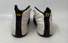 Load image into Gallery viewer, Nike Boys Air Jordan 12 151186-117 White And Black Sneakers Shoes Size 12.5C