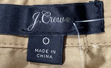 Load image into Gallery viewer, J.Crew Womens Brown Collared Long Sleeve Shirt Dress Sz 0 Missing Belt With Tags