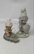 Load image into Gallery viewer, Lot Of 2 Pcs Assorted Precious Moments Multicolor Ceramic Mini Figurines
