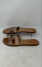 Load image into Gallery viewer, Mastu Peppe Womens Brown Python Print Leather Slide Sandals Size EUR 41