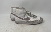 Load image into Gallery viewer, Nike Boys Blazer Mid 77 DA4086-121 White Pink Lace-Up Sneakers Shoes Size 5.5Y