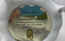 Load image into Gallery viewer, Ardleigh Elliott Heirloom Porcelain Egg Granddaughter's Grace Music Box No.A0871