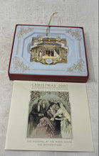 Load image into Gallery viewer, White House Historical Association The Wedding 2007 Christmas Ornament