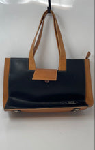Load image into Gallery viewer, ASR Collection Womens Black Brown Double Handle Shoulder Handbag