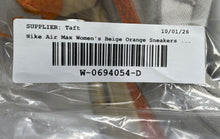 Load image into Gallery viewer, Nike Womens Air Max 1 DZ4709-001 Beige Orange Gray Lace-Up Sneakers Shoes Sz 7.5