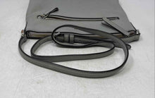 Load image into Gallery viewer, Kate Spade New York Womens Jackson Gray Pebbled Leather Top Zip Crossbody Bag