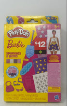 Load image into Gallery viewer, Hasbro G1364 Play-Doh Barbie Sparkles & Gems Fashions Set For Age 5+ With Box
