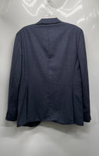 Load image into Gallery viewer, Hugo Boss Mens Blue Long Sleeve Pockets Notch Lapel Two-Button Blazer Size 44R