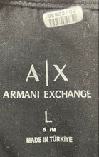 Load image into Gallery viewer, Armani Exchange Mens Black Short Sleeve Crew Neck Pullover T-Shirt Size Large