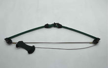 Load image into Gallery viewer, Bear Archery Youth Green Adjustable Draw Weights Scout 33" Compound Bow