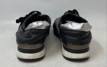 Load image into Gallery viewer, Michael Kors Womens Allie Black And Silver Color Sneaker Shoes Size 10 M
