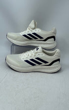 Load image into Gallery viewer, Adidas Mens Runfalcon 5 JR5088 White And Blue Lace-Up Sneaker Shoes Size 11