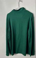Load image into Gallery viewer, Club Room Mens Green Long Sleeve Quarter-Zip Pullover Sweater Size Large