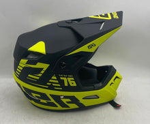 Load image into Gallery viewer, Answer Black And Green Flat Out Since 76 ATV & Motorcycle Helmet Size L