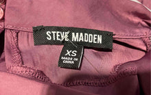 Load image into Gallery viewer, Steve Madden Womens Wine Sleeveless Cowl Neck One-Piece Bodysuit Size XS