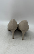 Load image into Gallery viewer, Kelly & Katie Womens Misha Beige Leather Slip-On Stiletto Pump Heels Size 8M