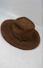 Load image into Gallery viewer, BC Hats Unisex Brown Australia’s Leading Leather Cowboy Hat Size M