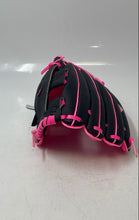 Load image into Gallery viewer, Franklin Inferno Black Pink Dura-Bond Lacing Right Hand Throw Baseball Glove