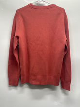 Load image into Gallery viewer, Uniqlo Mens Orange Crew Neck Long Sleeve Pullover Sweater Size Small