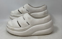Load image into Gallery viewer, Ugg Womens Sport Yeah White Round Toe Slip-On Clog Sandals Size 8M